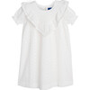 Camille Dress, White Daisy Eyelet - Dresses - 1 - thumbnail