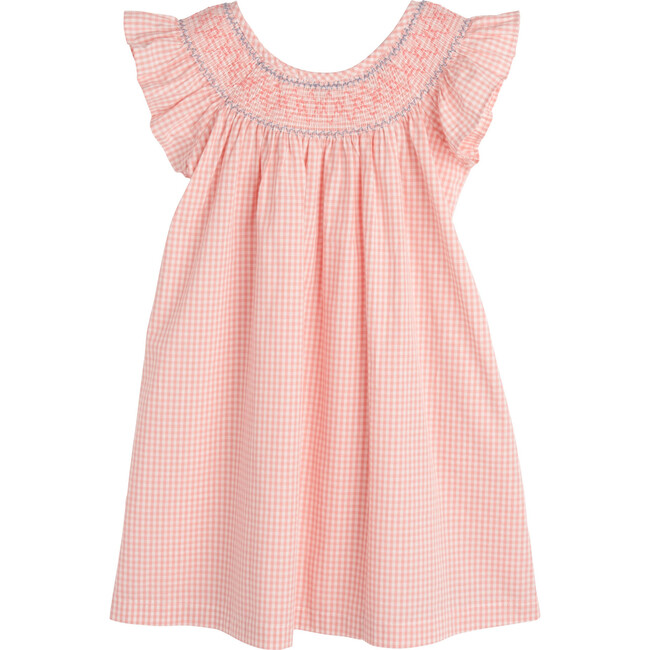 Farrah Dress, Pink Gingham - Dresses - 1