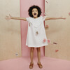 Camille Dress, White Daisy Eyelet - Dresses - 2