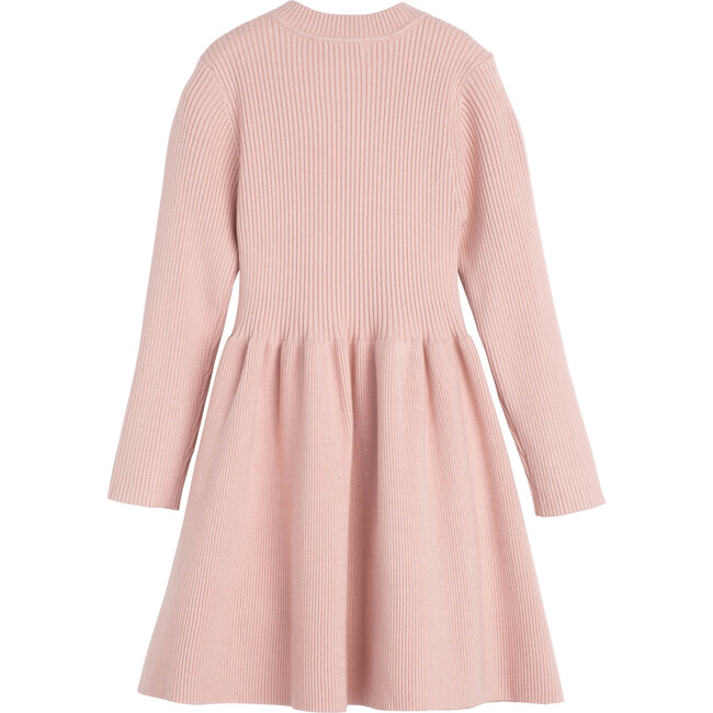Lea Knit Dress, Rose - Dresses - 3