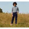 Max Button Down, Blue Check - Shirts - 9