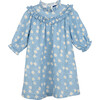 Cleo Dress, Cornflower Blue Flower on Vine - Dresses - 1 - thumbnail