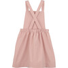 Millie Pinafore Dress, Pale Pink - Dresses - 3