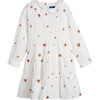 Clementine Tiered Dress, Embroidered Flower - Dresses - 1 - thumbnail