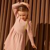Lea Knit Dress, Rose - Dresses - 5