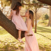 Rosie Smocked Dress, Dusty Rose Check - Dresses - 6