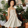 Naomi Dress, Cream Floral - Dresses - 2