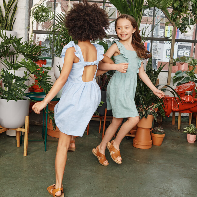 Tiffany Dress, Sea Green - Dresses - 5
