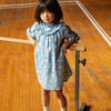 Cleo Dress, Cornflower Blue Flower on Vine - Dresses - 4