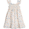 Daria Dress, White Flower Pots - Dresses - 1 - thumbnail