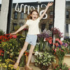 Monique Pointelle Tee, Cream - Shirts - 9