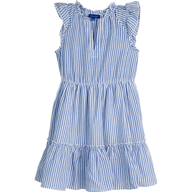 Sierra Dress, Blue Stripe
