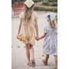 Emmalyn Short Sleeve Collared Dress, Marigold Check - Dresses - 5