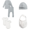 Luxe Baby Gift Set, Cream & Sage Multi - Mixed Apparel Set - 2