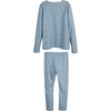 Women's Eliza Pajama Set, Blue Seagulls - Pajamas - 2