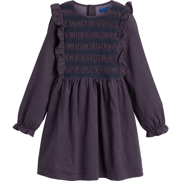 Alexandra Dress, Dusty Purple Mini Cord - Maison Me Dresses | Maisonette