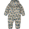 Baby Lou Puffer One Piece, Green Camo - Onesies - 2