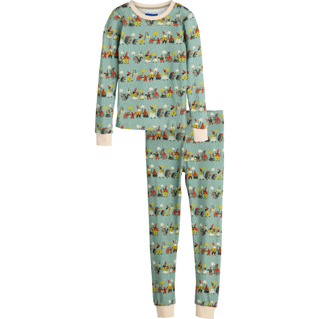 Taylor Holiday Long Sleeve Pajama Set, Winter Parade