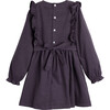 Alexandra Dress, Dusty Purple Mini Cord - Dresses - 3 - thumbnail