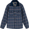 Sam Sherpa Shirt, Blue Colorful Plaid - Jackets - 1 - thumbnail