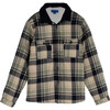 Sam Sherpa Shirt, Sage Multi - Jackets - 1 - thumbnail