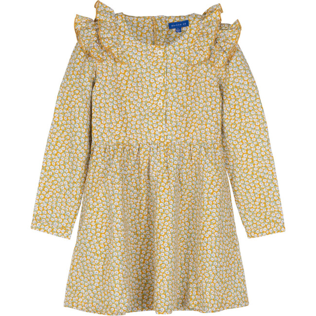 Lexi Dress, Marigold Ditsy Floral - Dresses - 1