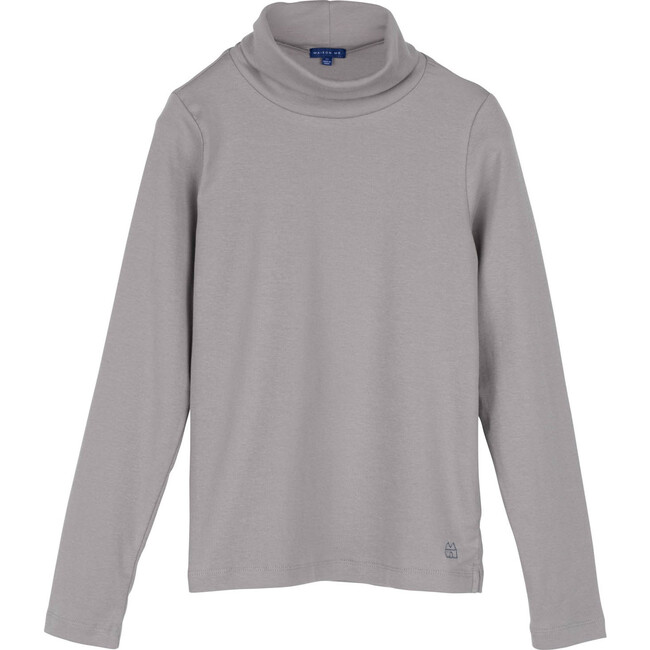 Kennedy Turtle Neck, Grey - Shirts - 1