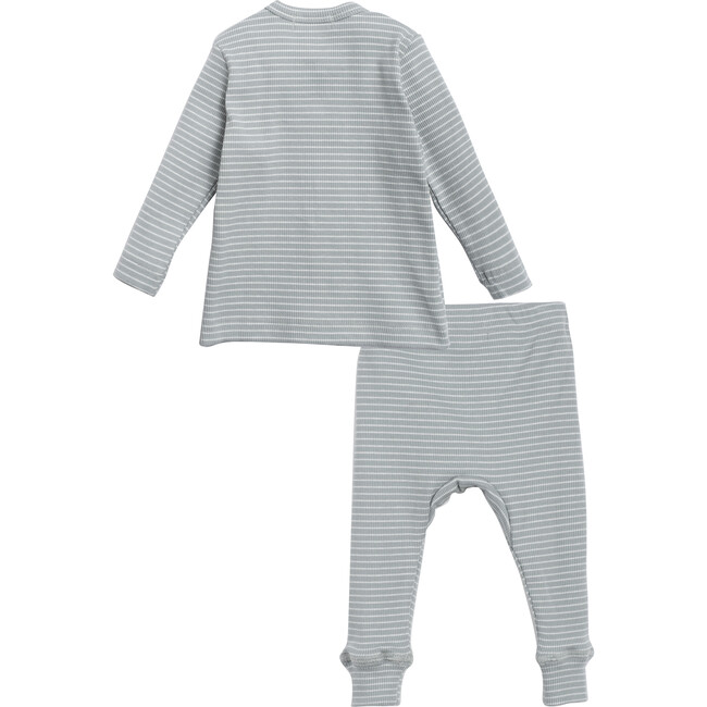 Luxe Baby Gift Set, Cream & Sage Multi - Mixed Apparel Set - 5