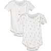 Luxe Baby Gift Set, Cream & Sage Multi - Mixed Apparel Set - 6