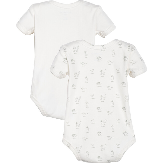 Luxe Baby Gift Set, Cream & Sage Multi - Mixed Apparel Set - 7