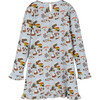 Corinne Holiday Dress, Winter Mushroom Village - Pajamas - 3