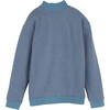 Jackson Mock Neck Sweatshirt, Dusty Blue - Sweatshirts - 3