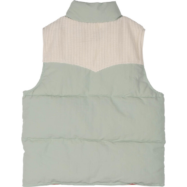 Frankie Vest, Light Sage Multi - Vests - 3