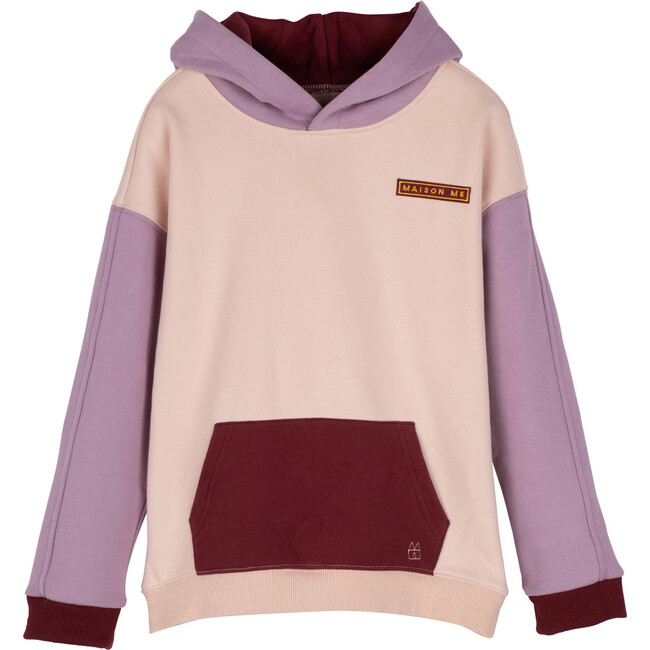 Ash Colorblock Sweatshirt, Blush Multi - Sweatshirts - 1