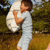 Emerson Short Sleeve Pajama Set, Blue Seagulls - Dresses - 6
