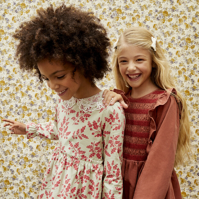Poppy Dress, Sage Acorns - Dresses - 4