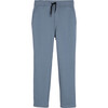 Vander Pant French Terry, Dusty Blue - Pants - 1 - thumbnail