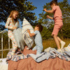 Emerson Short Sleeve Pajama Set, Blue Seagulls - Dresses - 7