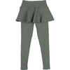 Luna Skirt Legging, Deep Sage - Leggings - 1 - thumbnail