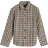 Max Button Down, Green & Red Check - Shirts - 1 - thumbnail