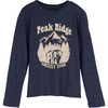 Rowan Long Sleeve Graphic Tee, Peak Ridge - Tees - 1 - thumbnail