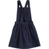 Millie Pinafore Dress, Navy Cord - Dresses - 3