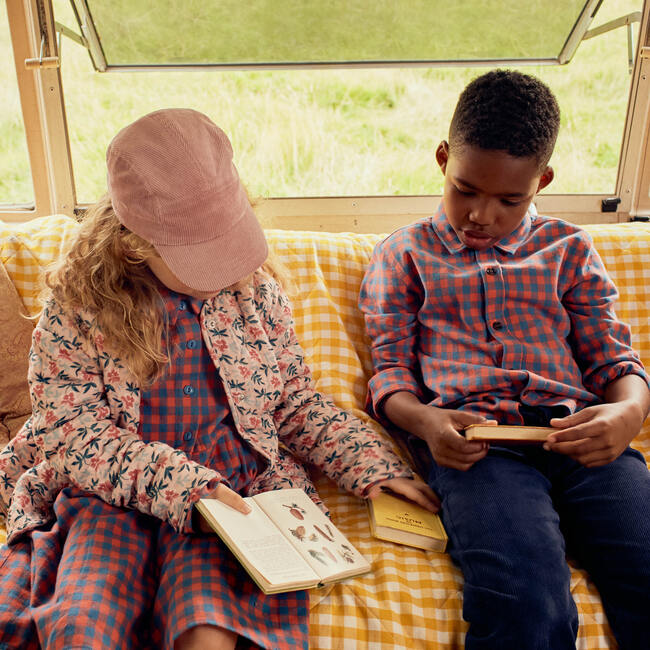 Max Button Down, Red & Blue Check - Shirts - 6