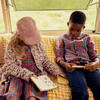 Max Button Down, Red & Blue Check - Shirts - 6