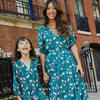 Women's Hadley Dress, Mediterranea Butterflies - Dresses - 2 - thumbnail