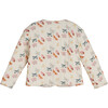 Esme Quilted Jacket, Cream Butterflies - Jackets - 3