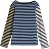 Women's Soraya Striped Long Sleeve, Blue Multi - Shirts - 1 - thumbnail