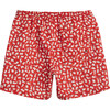 Men's Zachary Swim Trunk, Red Scattered Bunnies - Swim Trunks - 2