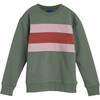 Tyler Colorblock Sweatshirt, Sage Multi - Sweatshirts - 1 - thumbnail