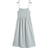 Women's Rosalie Smocked Dress, Sage Gingham - Dresses - 1 - thumbnail